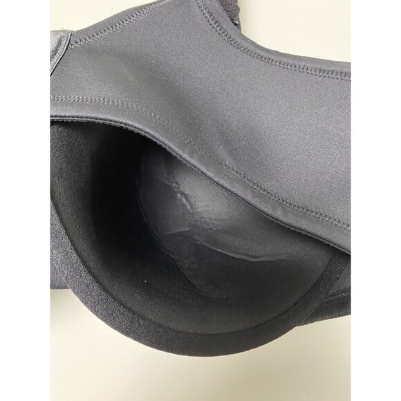 Vanity Fair Bra Size 44DD Black Beautiful Benefits Contour Back Smoother - Picture 11 of 13
